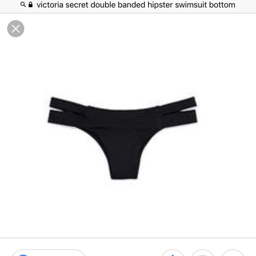 Victoria secret double banded bikini bottom
